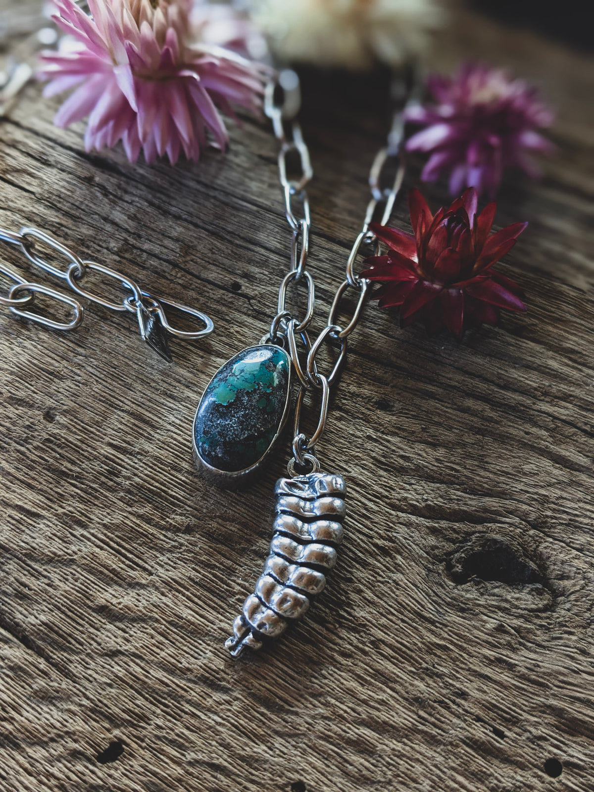 Don't Rattle my Chain - Rattlesnake Charm Necklace