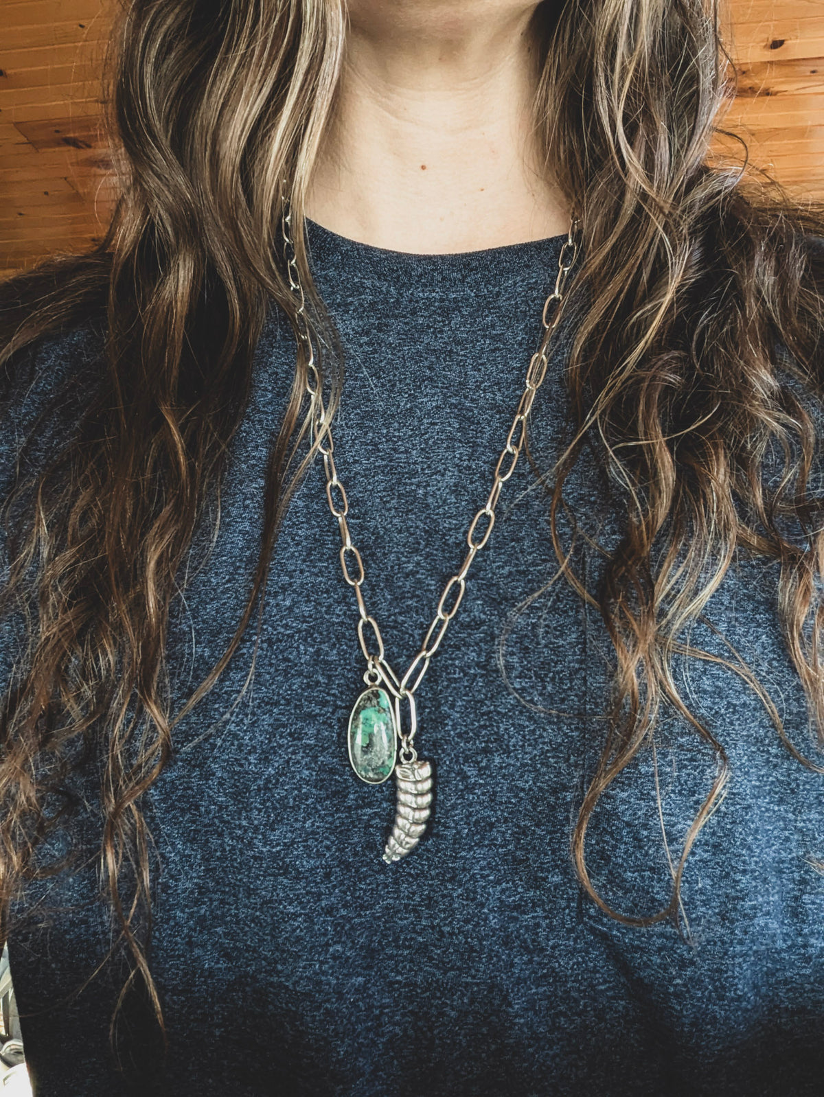 Don't Rattle my Chain - Rattlesnake Charm Necklace