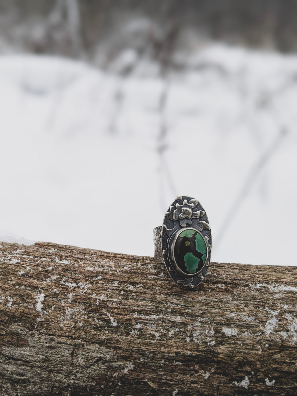 I'm Lichen This Hubei Turquoise Ring