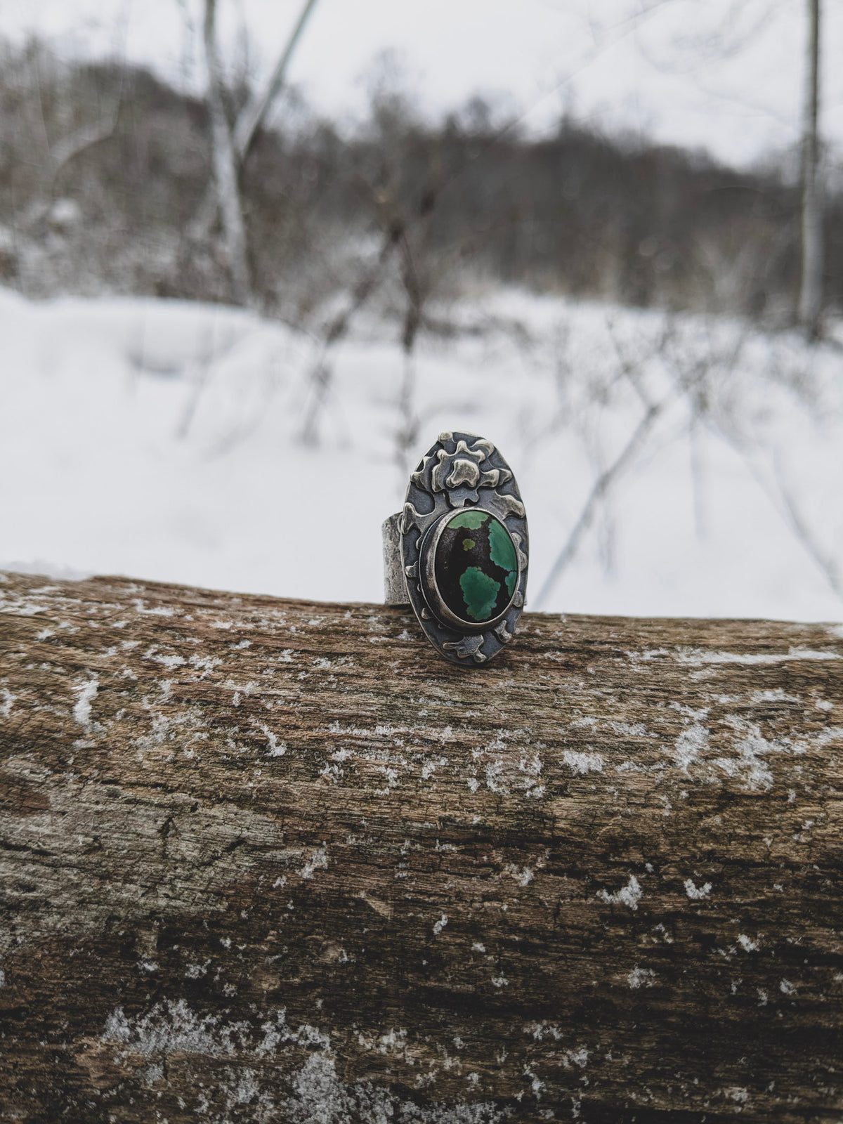 I'm Lichen This Hubei Turquoise Ring